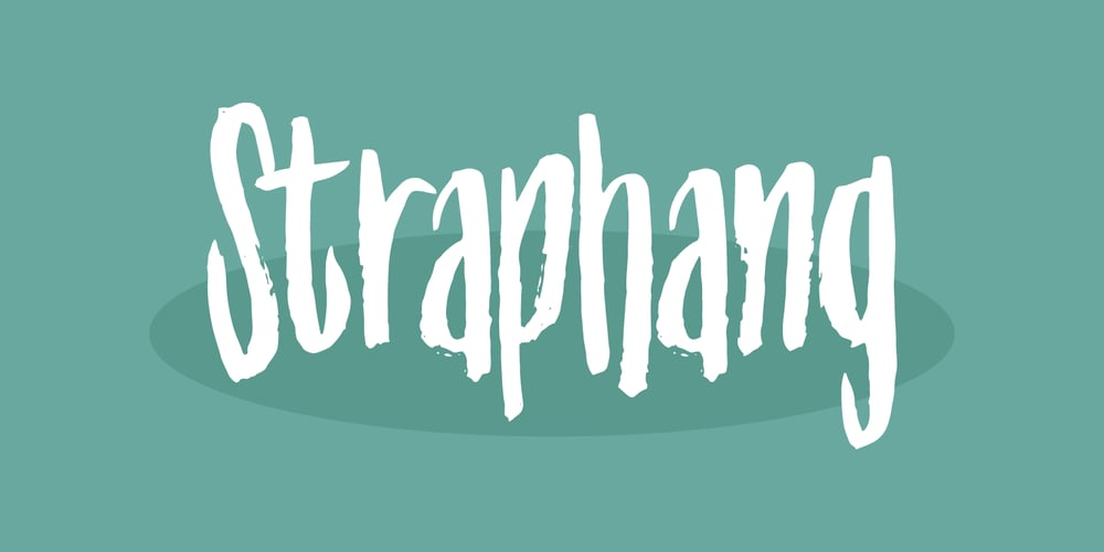 Straphang font