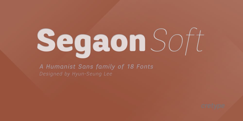 Segaon Soft font