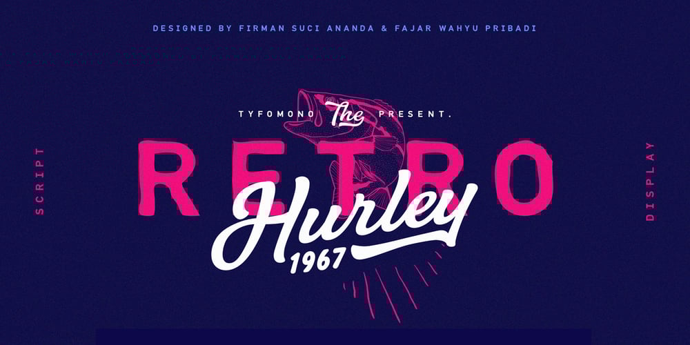 Hurley 1967 font