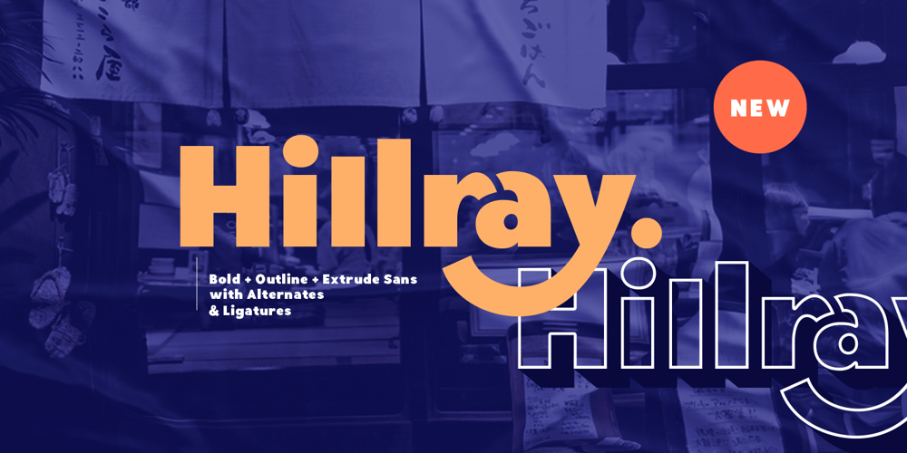 Hillray font