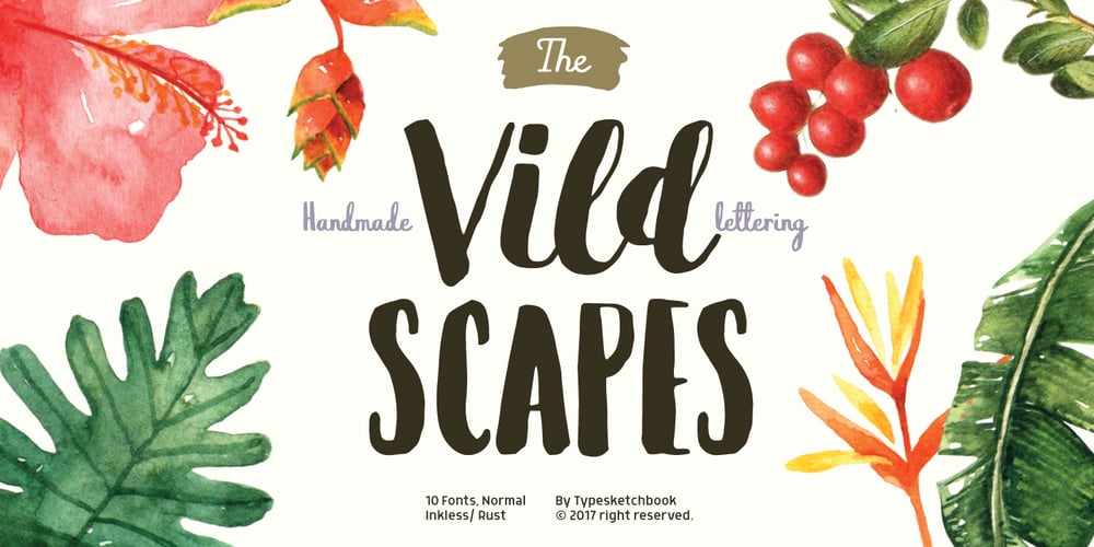 Vild Scapes font