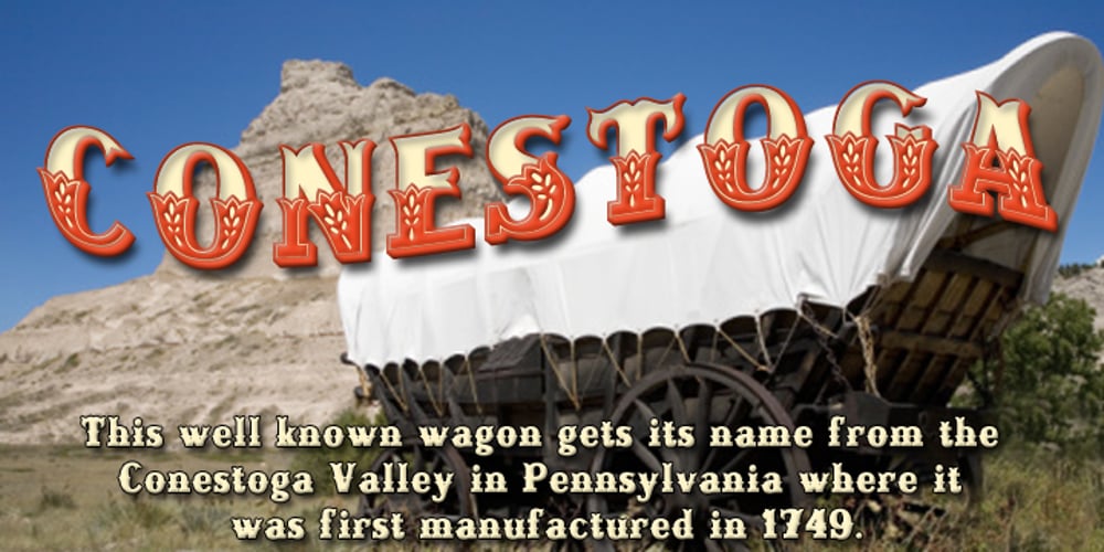 Conestoga font