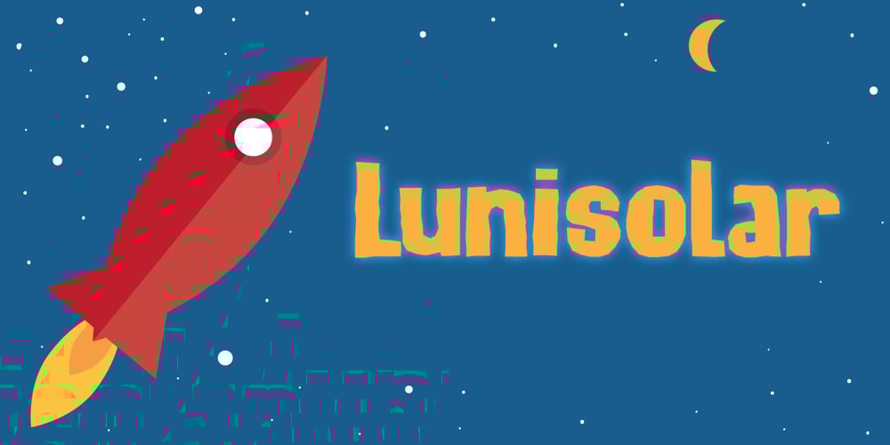 Lunisolar font