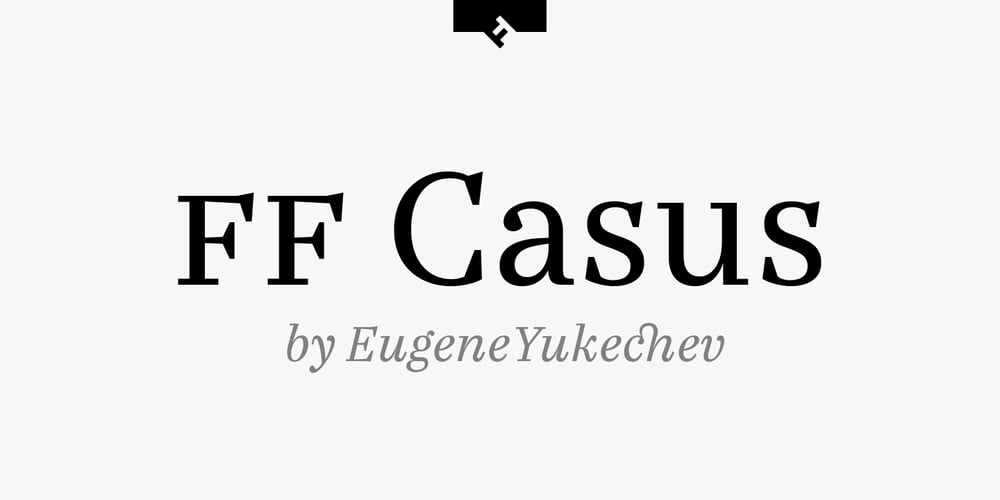 FF Casus font