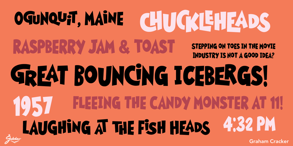 Graham Cracker JF font