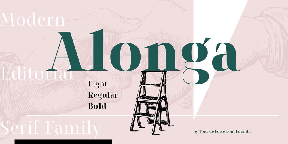 Alonga font