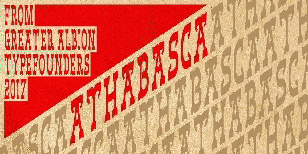 Athabasca font