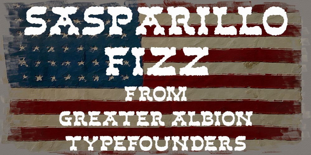 Sasparillo Fizz font