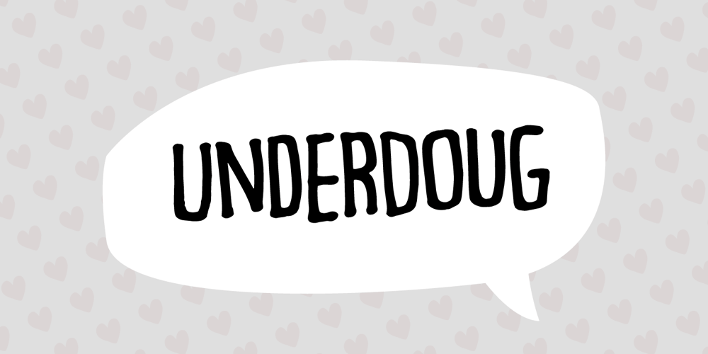 Underdoug font