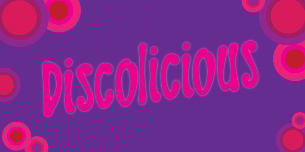 Discolicious font