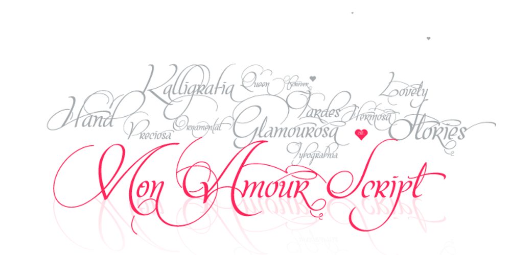 Mon Amour Script font