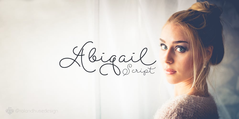 Abigail Script font