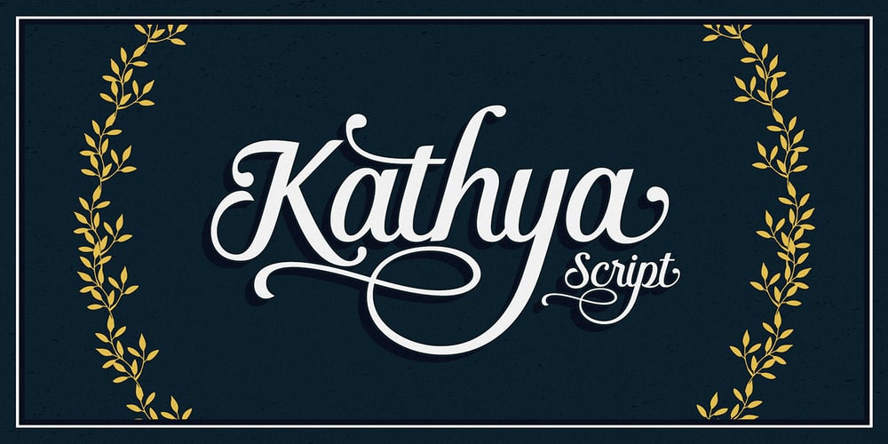 Kathya Script font