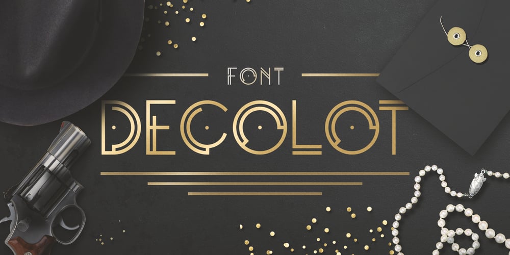 Decolot font