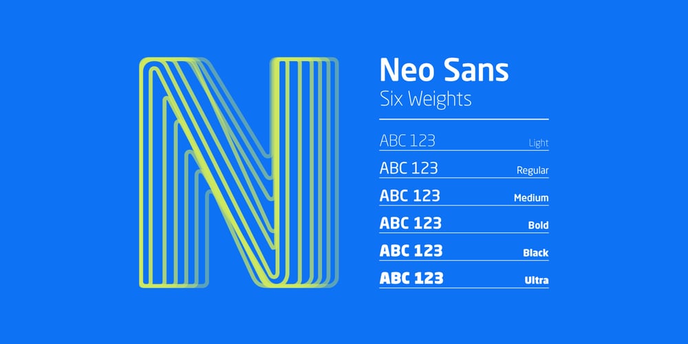 Neo Sans font