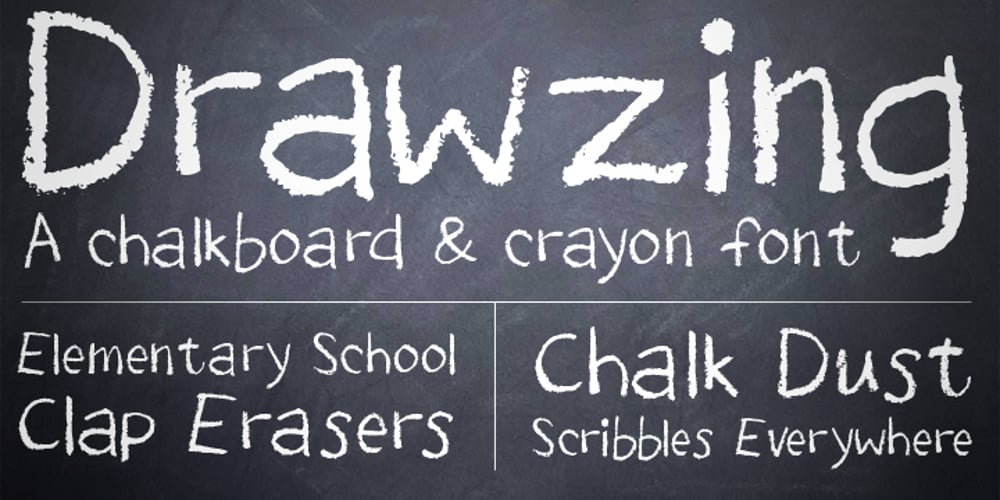 Drawzing font