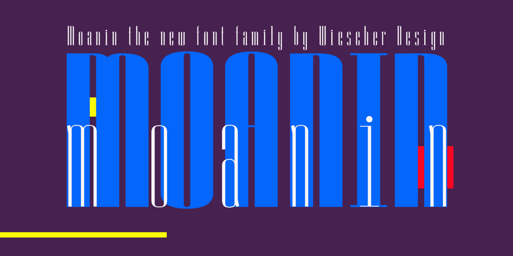 Moanin font