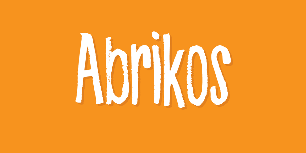 Abrikos font