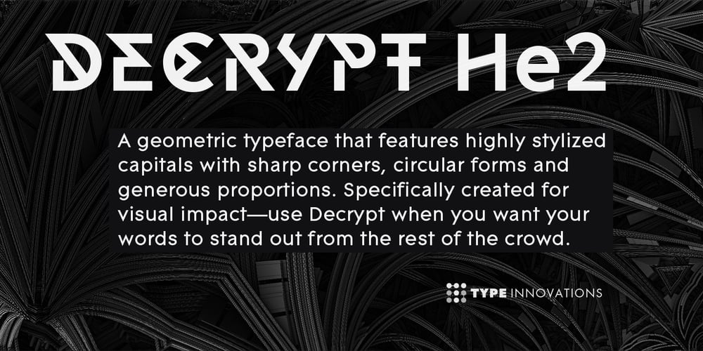 Decrypt He2 font