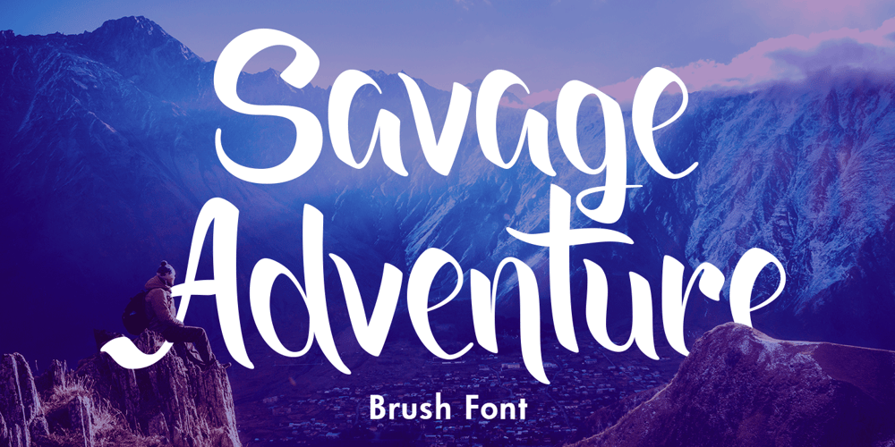 Savage Adventure font