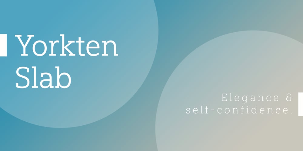 Yorkten Slab font