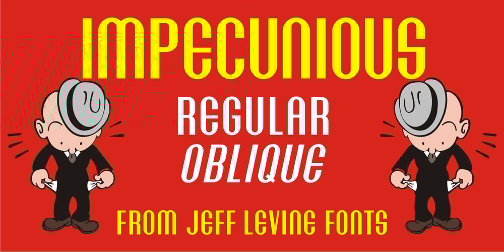 Impecunious JNL font