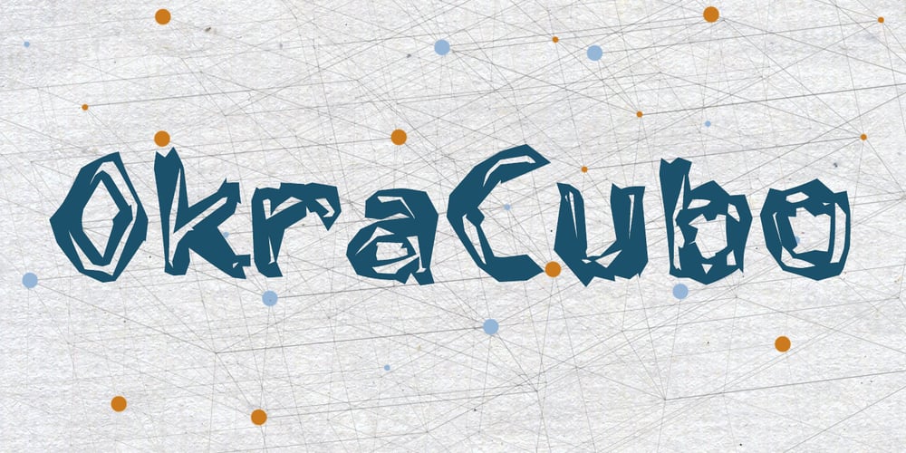 Okra Cubo font