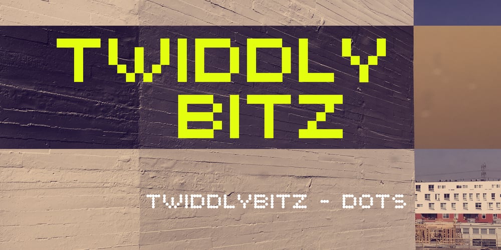 Twiddlybitz font