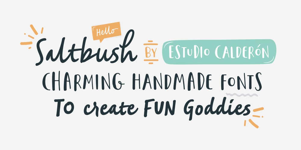 Saltbush font