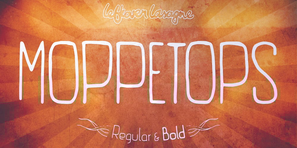Moppetops LL font