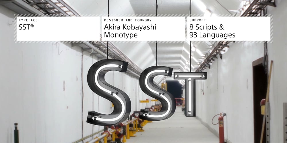 SST font