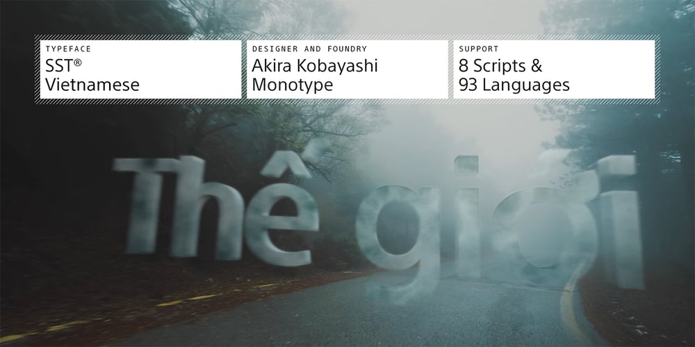 SST Vietnamese font