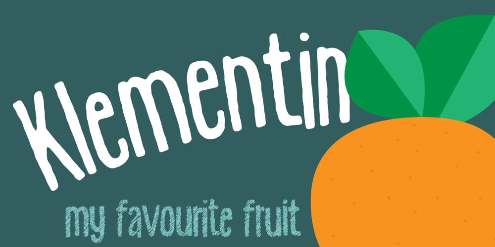 Klementin font