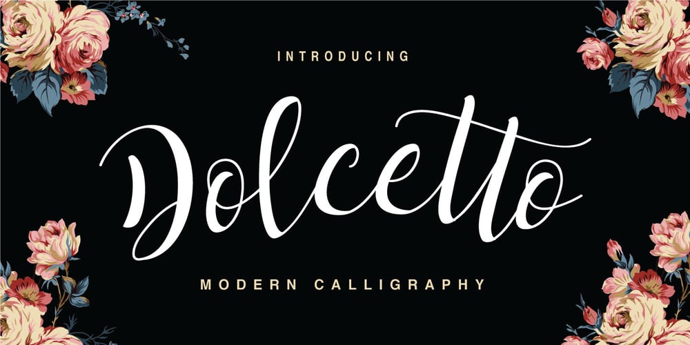 Dolcetto Script font