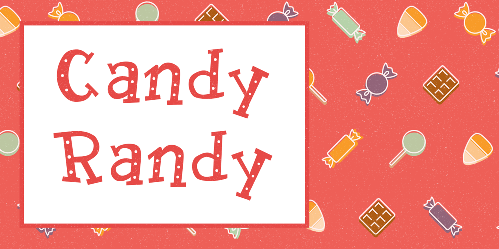 Candy Randy font