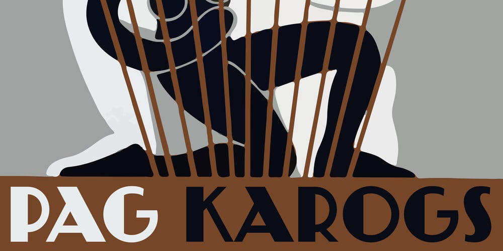 PAG Karogs font