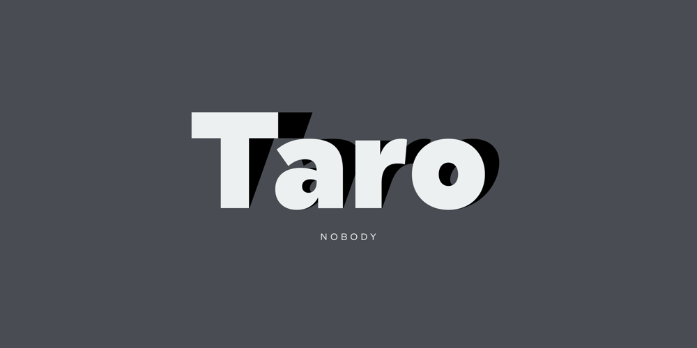 Taro font