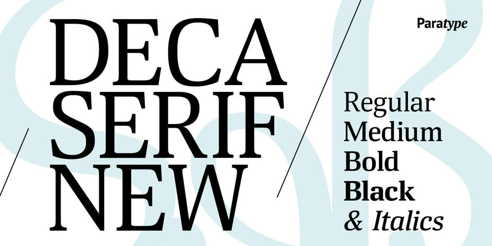 Deca Serif New font