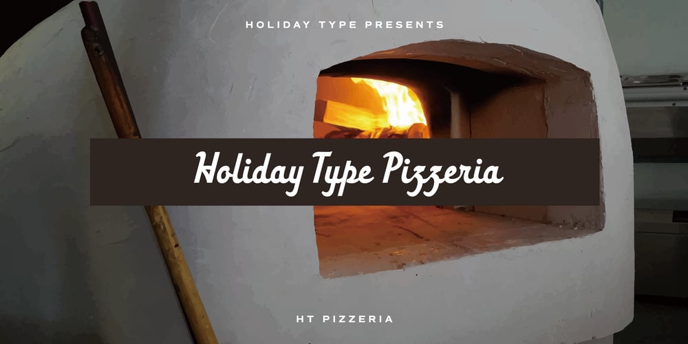 HT Pizzeria font