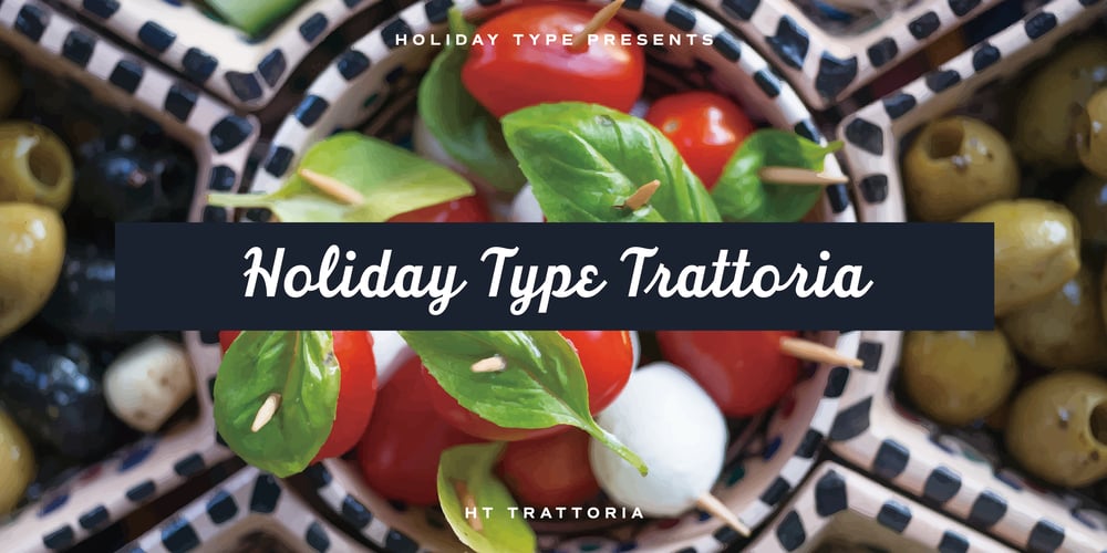 HT Trattoria font
