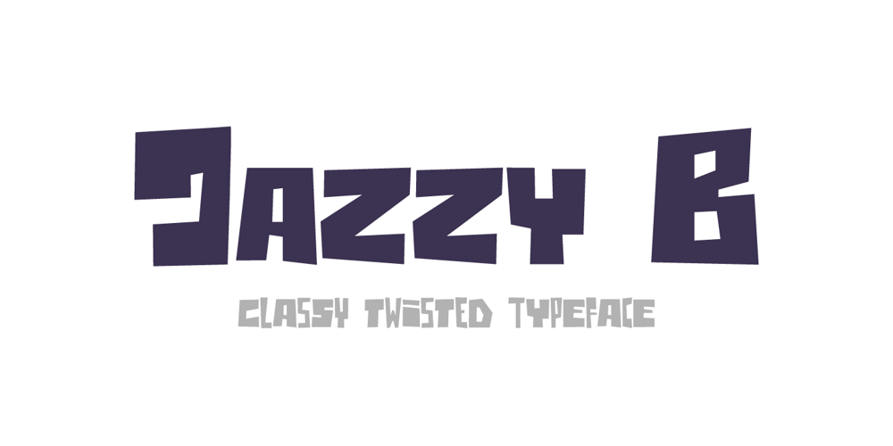 Jazzy B font