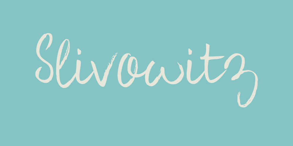 Slivowitz font