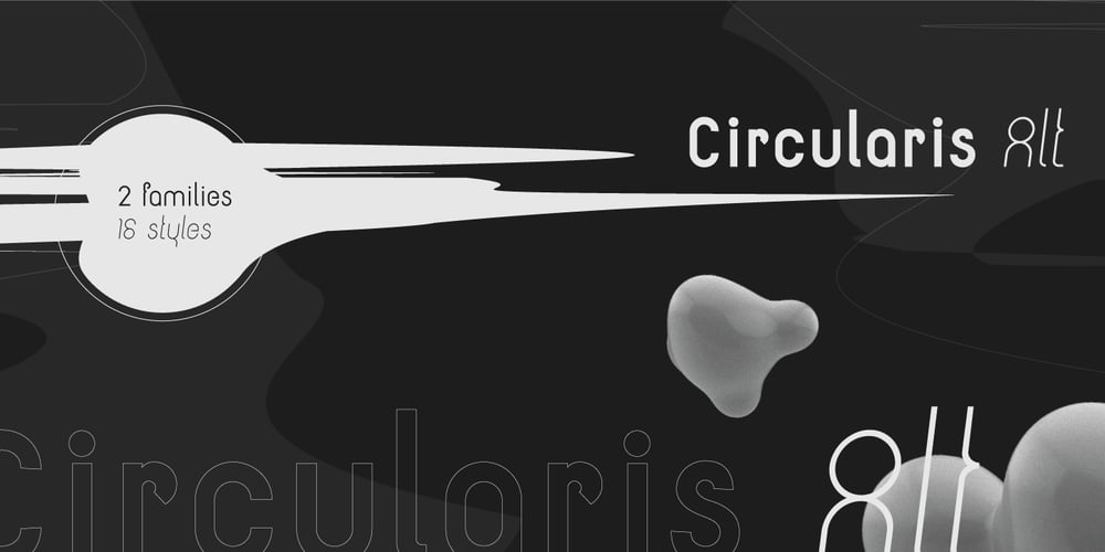 Circularis Alt font