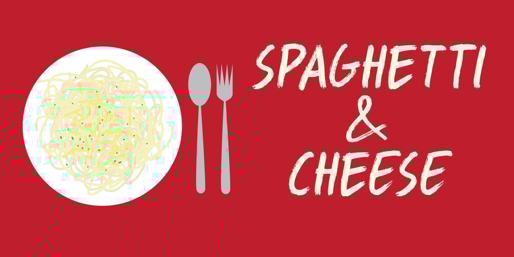 Spaghetti And Cheese font