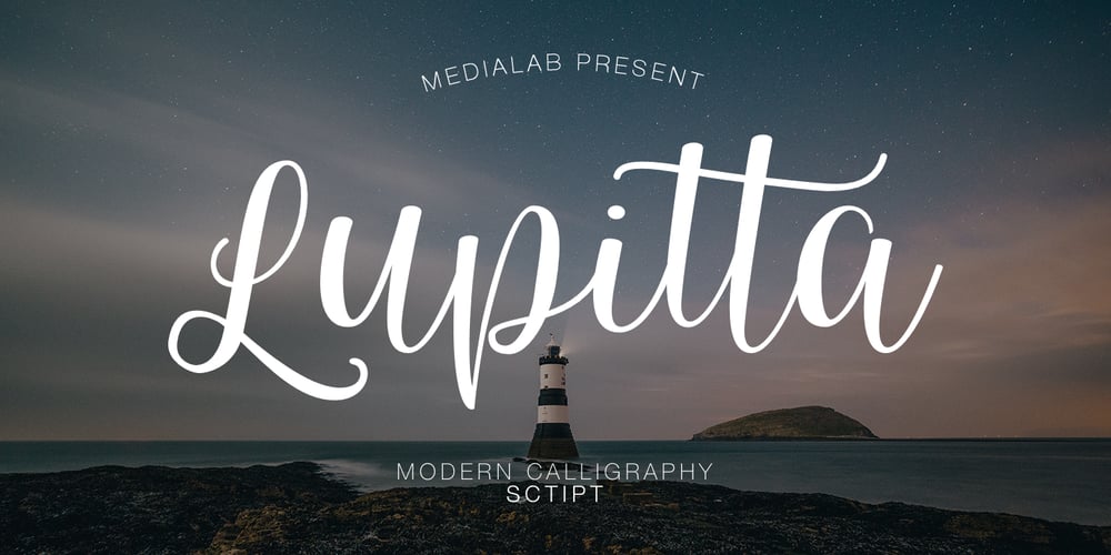 Lupitta font