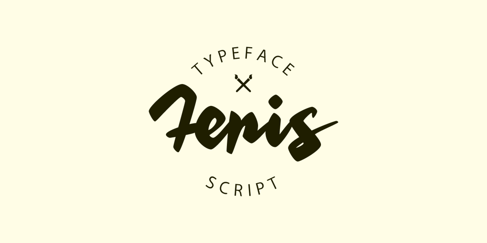 Feris Script font