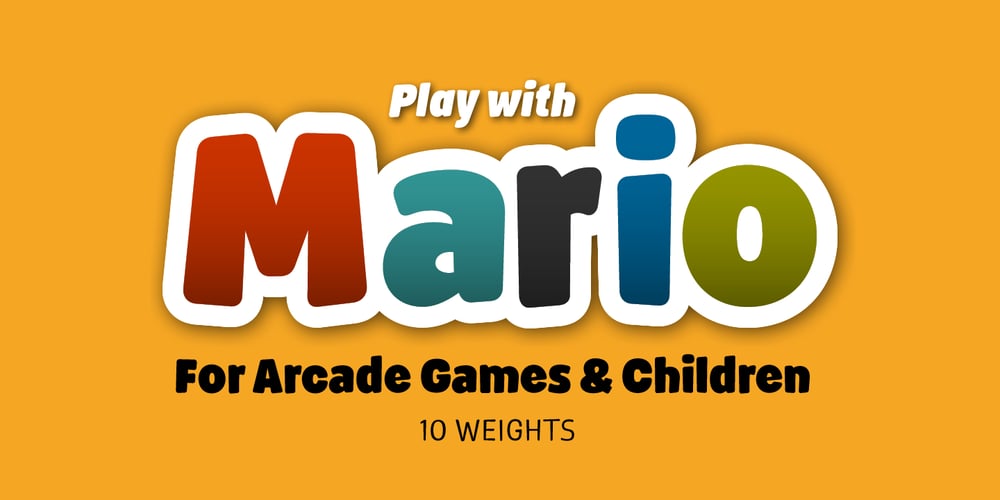 Mario font