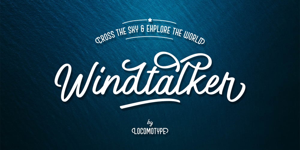 Windtalker font