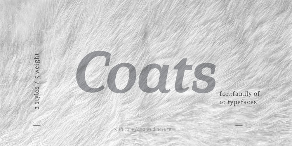 Coats font