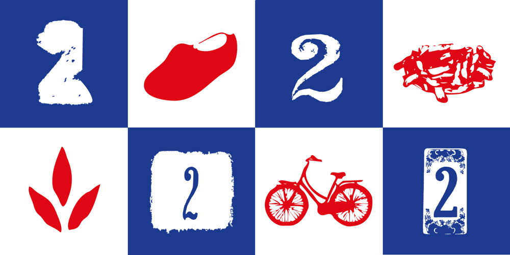 Netherlands Dirty Numbers font